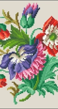 Hertz & Wegner - 3219 Floral Bouquet  XSD+PCS