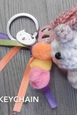 Make A Paper Boat - Unicorn Keychain - Free
