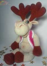 New Year`s elk