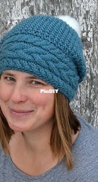 Stillness of Winter Hat - Lara Simonson - KnotEnufKnitting