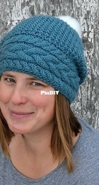 Stillness of Winter Hat - Lara Simonson - KnotEnufKnitting