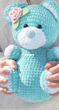 Mommy Patterns - Shvetsova Olga - Teddy Bear with Flower