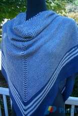 Woven Shawl by Diana Rozenshteyn
