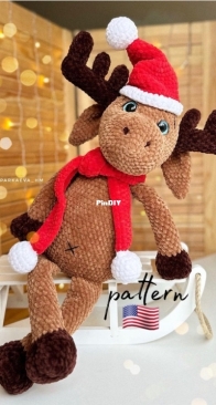 Anastasia Parkaeva _ Christmas crochet pattern _ English
