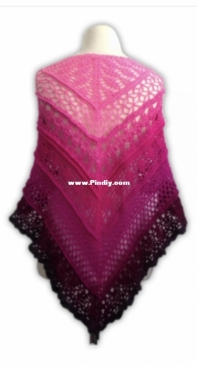 Morben Design - Jasmin Räsänen - Edlothia Shawl - Finnish - Free