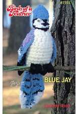 Crochet Annies Attic - Barbara Anderson - Birds Of A Feather - 87T01 - Blue Jay