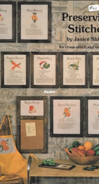 Cross Stitch Originals - Book 10 - Preserving Stitches by Janice Shirley