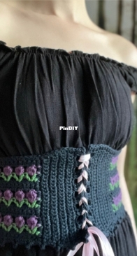 Rain Cloud Crochet - Ayla Rain McKinley - Tulip Corset Belt