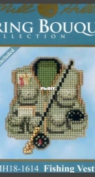 Mill Hill - Spring Bouquet Collection MH18-1614 Fishing Vest XSD