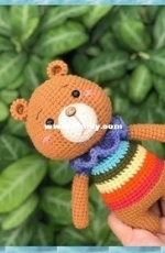 Feila House Crochet - Khiet An and An An Huynh - Rainbow Bear - Free