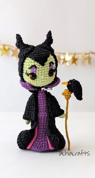 Chiacrafts - Chiara Cremon - Maleficent human 2025 - english