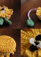 Hobby Hilda - Sunflower Tape Measure
