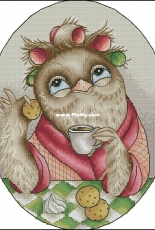 Auntie Owl by Nadezhda Kazarina (Nadi)