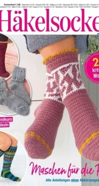Sarah Sonderheft - Hakelsocken - Maschen für die Fusse - SH 145 - 2023 - German