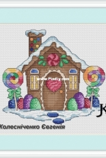 Gingerbread House by Evgenia Kolesnichenko