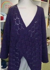 Pacific Surfliner Lace Cardigan by Vera Sanon