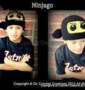 DZ Crochet Creations - Danelle Ortega - Ninjago Inspired Beanie
