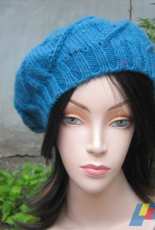 blue hat