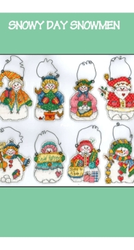 1564 Snowy Day Snowmen by Robin Kingsley