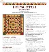 Simple Whatsnot Club-Hopscotch Medallion-Free Pattern