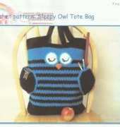 Cute Little Crafts - Karla Sandoval - Sleepy Owl Tote Bag
