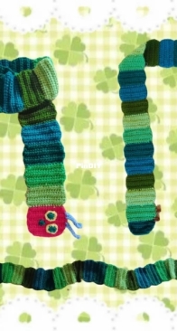 Very Hungry Caterpillar Scarf - yagianunu - English