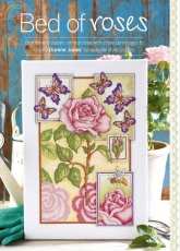 Bed of Roses by Durene Jones from Cross Stitch Collection 251 XSD