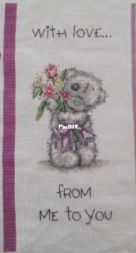Tatty Teddy  TT203 With love cushion