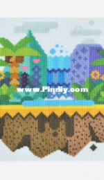 The World in Stitches - Tropical Island  by Colleen Carrington - Free
