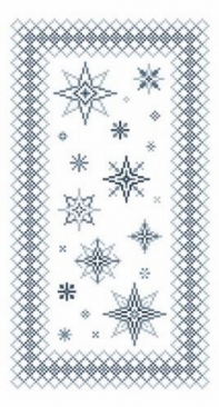 Coricamo - GU 8492 - Napkin with stars