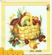 Riolis 201/2000 Mushrooms Basket XSD