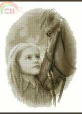 Vervaco PN-0148104 Girl with Horse