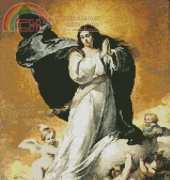 Artecy Cross Stitch - Immaculate Conception Painting