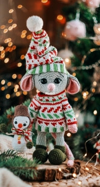 Natalli Niv - Natalya / Natalia Konivchenko  - Mouse Alvin and His Friend Snowman