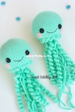 Pink Fox Stitches - Carolyne Brodie - Jellyfish - Free