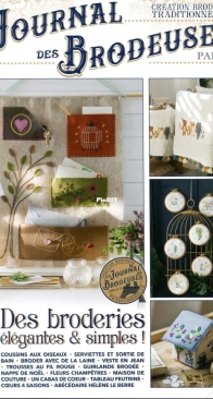 Le Journal Des Brodeuses - Issue 4 - Winter 2024/2025