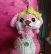 Cute pink bunny