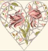 DMC NATURAL HEARTS - Mosaic Heart
