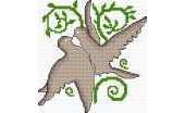 Doves from Cross Stitch Free