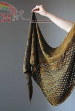 Mairlynd-Sunwalker Shawl by Melanie Berg-English