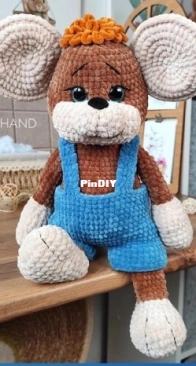 Baloo hand – Alice Shop Toys - Ekaterina Zueva - Екатерина Зуева - Monkey Rocky - Обезьянка Рокки - Russian