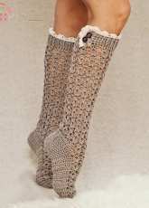 Mon Petit Violon - Vita Apala - Lux Buttoned Socks