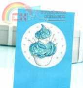 Cupcake of the Month - Winter by Durene Jones from The World of Cross Stitching TWOCS 211 PCS