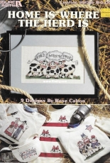 American Cowthic from Leisure Arts 2236 Home is Where the Herd Is PCS