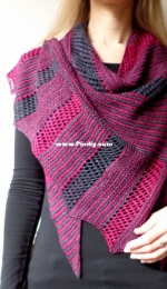 Fly Away shawl by Lisa Hannes Maliha