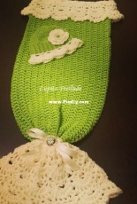Baby cocoon and hat