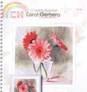I Love Cross Stitch MK-004 Coral Gerbera