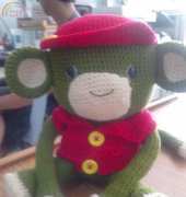 I like green color and love monkey