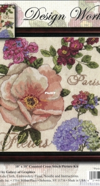 Design Works 2848 Paris Fleurs