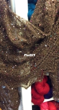 Gossamer Shawlette by Kristin Hansen